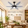 XUGA Velor F11G BLDC Ceiling Fan for Home | 1200mm Sweep | 320 RPM High Speed | 210 CMM Air Delivery | Remote Control with 6+Boost Speeds | 32W Energy Saving Motor | Silent Operation | 5 Year Warranty | Grey