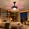 XUGA Velor F11L BLDC Ceiling Fan for Home | 1200mm Sweep | 320 RPM High Speed | 210 CMM Air Delivery | Remote Control with 6+Boost Speeds | 32W Energy Saving Motor | Silent Operation | 5 Year Warranty | Pink