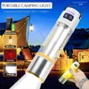 Cybernautt UL01 Rechargeable LED Camping Lantern with 1800mAh Battery, 5W LED Light, Power Bank Function, Magnetic Base & Hanging Hook, IP44 Waterproof Emergency Light for Camping, Outdoor, Home & Travel