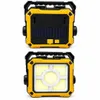 Cybernautt CN-SDB03 Solar Emergency Camping Light with Toolbox | USB Rechargeable LED Work Light | Side Flashlight | IP65 | 2×18650 Battery | Camping, Car & Home Use