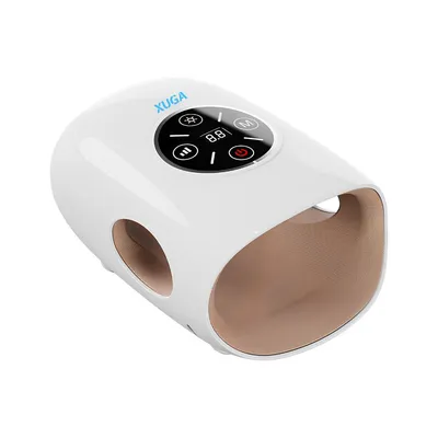 XUGA HM028 Palm Massager for Men & Women | Wireless Rechargeable Electric Hand Massager | 3 Adjustable Massage Levels | 15-Minute Massage | 1800mAh Battery | Portable Hand Relaxation Massager
