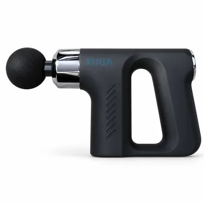 XUGA HM029 Body Massager for Men & Women | Rechargeable Massage Gun with 4 Massage Heads | Up to 3300 RPM | 18W Power | 1200mAh Battery | Portable Muscle Relaxation Massager for Shoulder, Back, Arms & Legs