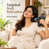 XUGA HM029 Body Massager for Men & Women | Rechargeable Massage Gun with 4 Massage Heads | Up to 3300 RPM | 18W Power | 1200mAh Battery | Portable Muscle Relaxation Massager for Shoulder, Back, Arms & Legs