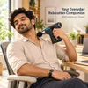 XUGA HM029 Body Massager for Men & Women | Rechargeable Massage Gun with 4 Massage Heads | Up to 3300 RPM | 18W Power | 1200mAh Battery | Portable Muscle Relaxation Massager for Shoulder, Back, Arms & Legs