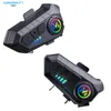 Cybernautt CA07 Motorcycle Bluetooth Headset | Bluetooth 5.3 Intercom/Communication Device | 1000mAh Battery | IPX6 Waterproof | Wireless Helmet Audio System for Motorcycle Riding