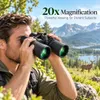 Cybernautt AVIS 20x52 High-Power Binoculars | BAK4 Prism | FMC Multi-Layer Coated Lenses | Central Focus | 52mm Objective Lens | 15mm Eye Relief | Binoculars for Birdwatching, Travel & Outdoor Viewing