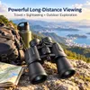 Cybernautt AVIS 20x52 High-Power Binoculars | BAK4 Prism | FMC Multi-Layer Coated Lenses | Central Focus | 52mm Objective Lens | 15mm Eye Relief | Binoculars for Birdwatching, Travel & Outdoor Viewing