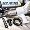 XUGA Y800-1010 Powerful Car Vacuum Cleaner | 4500PA Suction | 100W Power | DC 12V | 8A Rated Current | Handheld Car Vacuum with Crevice Nozzle, Brush & Flexible Hose for Seats, Mats & Boot Cleaning
