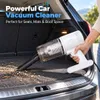 XUGA Y800-1010 Powerful Car Vacuum Cleaner | 4500PA Suction | 100W Power | DC 12V | 8A Rated Current | Handheld Car Vacuum with Crevice Nozzle, Brush & Flexible Hose for Seats, Mats & Boot Cleaning
