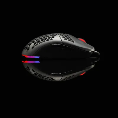 Cosmic Byte Kilonova 3325IC RGB Wired Gaming Mouse with Pixart 3325 Sensor, Ultra Lightweight 73grams, Adjustable Weights, Paracord Cable, Replaceable Top Cover and Side Buttons (Black)
