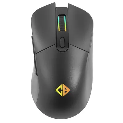 Cosmic Byte Hyperion Wireless + Wired Dual Mode Gaming Mouse, Rechargeable, Pixart 3325 Sensor, RGB LED, Software, Upto 10000 DPI (Black)