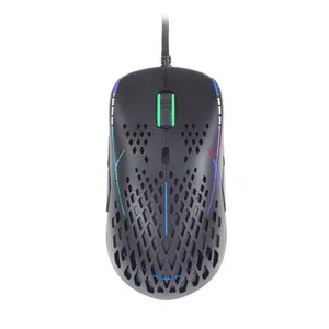 Cosmic Byte Zero-G Lightweight RGB 12400 DPI Gaming Mouse with PIXART 3327 Sensor, Ascended Cord, Software