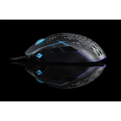 Cosmic Byte Zero-G Lightweight RGB 12400 DPI Gaming Mouse with PIXART 3327 Sensor, Ascended Cord, Software