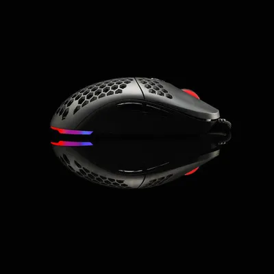 Cosmic Byte Kilonova 3389IC RGB Wired Gaming Mouse with Pixart 3389 Sensor, Ultra Lightweight 73grams, Adjustable Weights, Paracord Cable, Replaceable Top Cover and Side Buttons (Black)