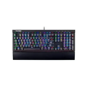 Cosmic Byte CB-GK-30 Black Eye PRO Wired Per Key RGB Mechanical Keyboard with Software Support and Outemu Brown Switches (Black)