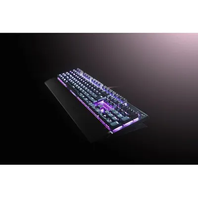 Cosmic Byte CB-GK-24 Equinox Alturas Per Key RGB Mechanical Keyboard with Outemu Blue Switches, Wrist Rest, Programmable Keys, Memory Keys (Black)
