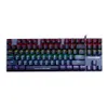Cosmic Byte CB-GK-26 Pandora TKL Mechanical Keyboard with Outemu Red Switches and Rainbow LED (Black/Grey)