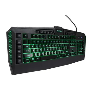 Cosmic Byte CB-GK-15 Triton Gaming Keyboard, Full RGB, 6 Macro Keys, Software (Black)