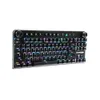 Cosmic Byte CB-GK-14 Sirius Bluetooth & Wired Mechanical Keyboard with Per Key RGB, Outemu Blue Switches (Black)