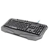 Tecknet X702 Gryphon Illuminated Programmable Gaming Keyboard (Black)