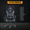 Cosmic Byte CB-GC-02 Mysterious Gaming Chair (Black/Grey)