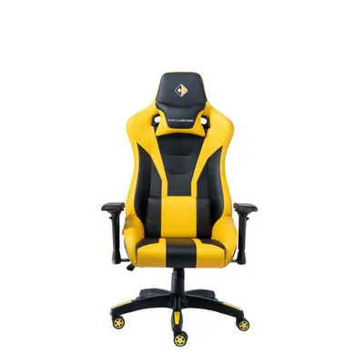 Cosmic Byte CB-GC-03 Cathedra Gaming Chair (Black/Yellow)