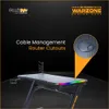 Cosmic Byte CB-CD-01 Warzone Computer Desk with RGB and Remote Control (Black)