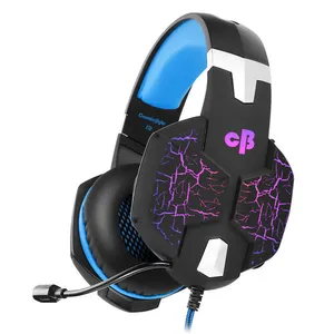 Cosmic Byte G1500 7.1 Channel USB Headset for PC with RGB LED Lights (Black/Blue)