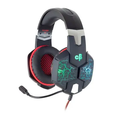 Cosmic Byte G1500 7.1 Channel USB Headset for PC with RGB LED Lights (Black/Red)