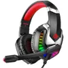 Cosmic Byte G2050 RGB 7.1 Surround Sound USB Gaming Headphone for PS5, PC with Software and Gel Microphone (Red)