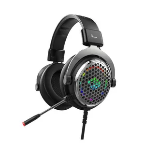 Cosmic Byte Equinox Ceres 7.1 Surround RGB USB Gaming Headset for PC, PS4, PS5 (Black/Silver)