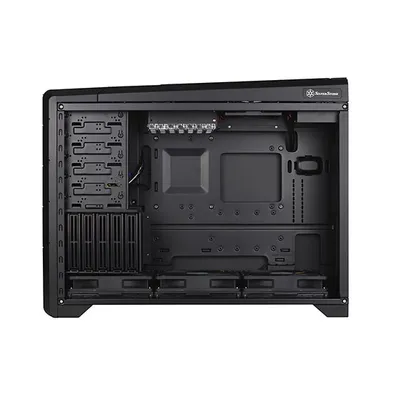 Silverstone Tek RV02B-EW-USB3.0 0.8 mm Steel SSI CEB / ATX Full Tower Computer Case with Side Window with 2X USB3.0 Front Ports Cases (Black)