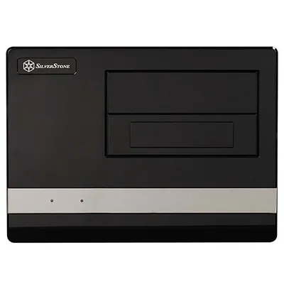 SilverStone case SFF SUGO SG02-F, Micro ATX, without power source, USB 3.0, black