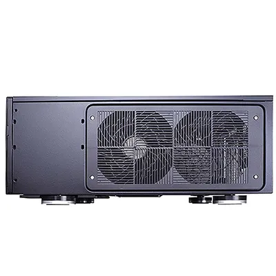 SilverStone Technology Home Theater Computer Case with Lockable Aluminum Front Panel for E-ATX/ATX/Micro-ATX Motherboards GD07B