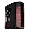 SilverStone Technology Performance ATX Primera Computer Case Black With Red LED PM01BR-W