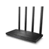 TP-Link Archer C6 Gigabit MU-MIMO Wireless Router, Dual Band 1200 Mbps Wi-Fi Speed, 5 Gigabit Ports, 4 External Antennas and 1 Internal Antenna WiFi Coverage with Access Point Mode, Qualcomm Chipset