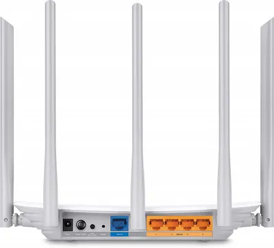 TP-Link Archer C60 AC1350 Dual Band Wireless, Wi-Fi Speed Up to 867 Mbps/5 GHz + 300 Mbps/2.4 GHz, Supports Parental Control, Guest WiFi, MU-MIMO Router, Qualcomm Chipset