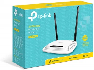 TP-Link TL-WR841N 300Mbps Wireless N Cable, 4 Fast LAN Ports, Easy Setup, WPS Button, Supports Parent Control, Guest Wi-Fi Router