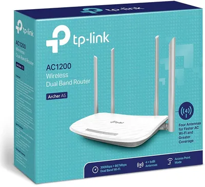 TP-Link Archer A5 AC1200 WiFi Dual Band, Supports IGMP Proxy/Snooping, Bridge and Tag VLAN to optimize IPTV Streaming, Wireless Router