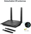 TP-Link TL-MR100 300Mbps Wireless N 4G LTE, Wi-Fi N300, Plug and Play, Parental Controls, Guest Network, with Micro SIM Card Slot, WiFi Router