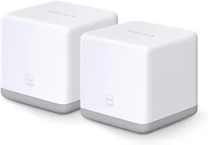 Mercusys Halo S3(2-Pack) 300Mbps Wireless Whole Home Mesh Wi-Fi System (WiFi Router/Extender/Booster for Seamless Network, up to 2,200 sq feet Coverage, Parental Control, Easy Set Up)