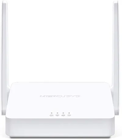 MERCUSYS N300 Wireless WiFi Router MW301R | Two 5dBi Antennas | 300Mbps Wi-Fi Speed | IPv6 Compatible | Parental Control | Guest Network - White
