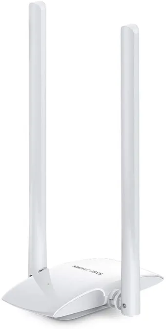 MERCUSYS MW300UH N300 Wireless High Gain USB Adapter| 300Mbps Wi-Fi Speed | Two 5dBi Antennas | 2x2 MIMO Wi-Fi