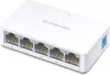 MERCUSYS MS105 5-Port 10/100Mbps Desktop Switch RJ45 Ports HUB with Auto MDI/MDIX Support, Plug and Play, Wired Ethernet Network Expansion, Sleek Ultra-Compact Design