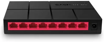 Mercusys 8-Ports 10/100/1,000 Mbps Desktop Switch MS108G Ethernet Network Hub | RJ45 | Plug and Play | Auto MDI/MDIX Supported