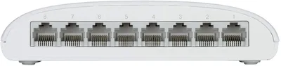 D-LINK DES-1008C 8-Port 10/100 Desktop Switch (White)