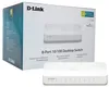 D-LINK DES-1008C 8-Port 10/100 Desktop Switch (White)