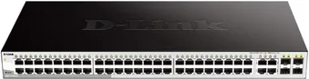 D-Link Systems 52-Port Gigabit Web Smart Switch including 4 Gigabit SFP Ports (DGS-1210-52)