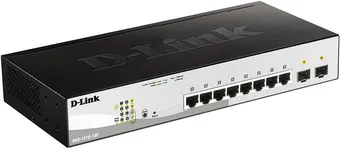 D-LINK DGS-1210-10P 8-Port 10/100/1000M PoE with 2 Combo SFP ports Web Smart Switch