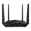 Tenda AC10 AC1200 Wireless Smart Dual-Band Gigabit WiFi Router, MU-MIMO, 4 Gigabit Ports, 867Mbps/5 GHz+ 300Mbps /2.4GHz, Support VPN Server, WiFi Schedule, (Black, Not a Modem)